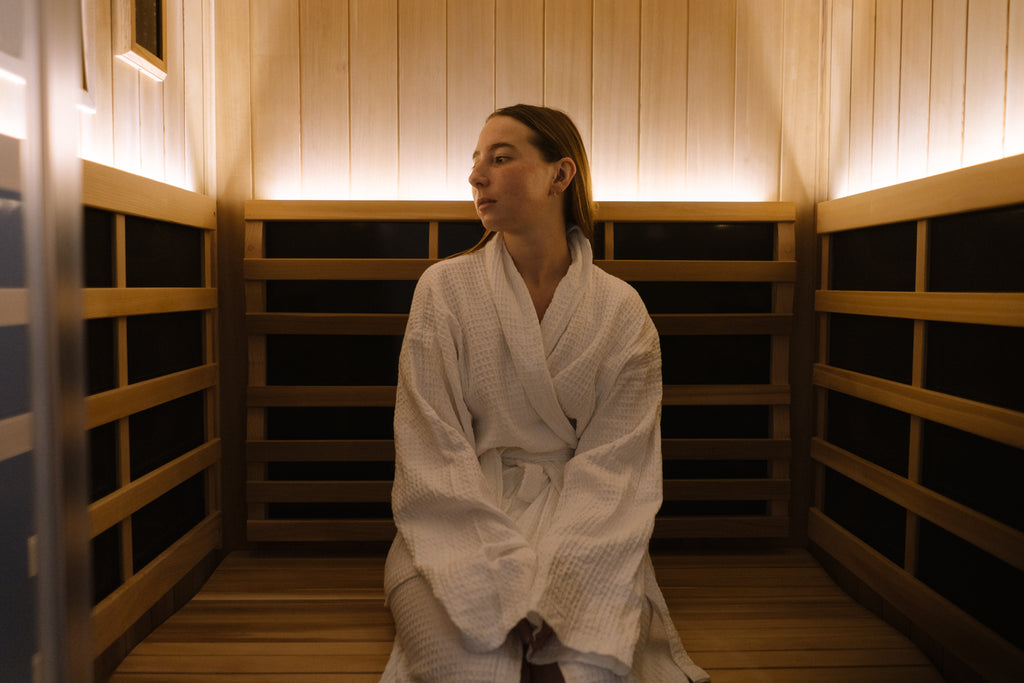 Full Spectrum infrared saunas available offering advanced near, mid and far infrared technologies.